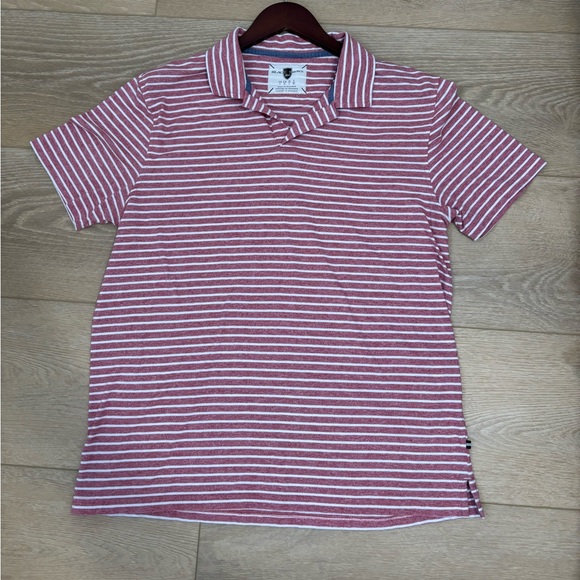 Black & Brown collared striped shirt - Picture 1 of 2